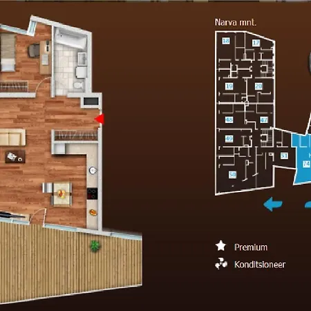 Kreutzwaldi Penthouse Hotel *